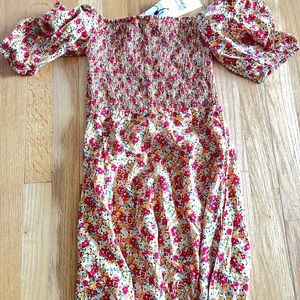 Brand NWT faithful the brand mini dress floral print